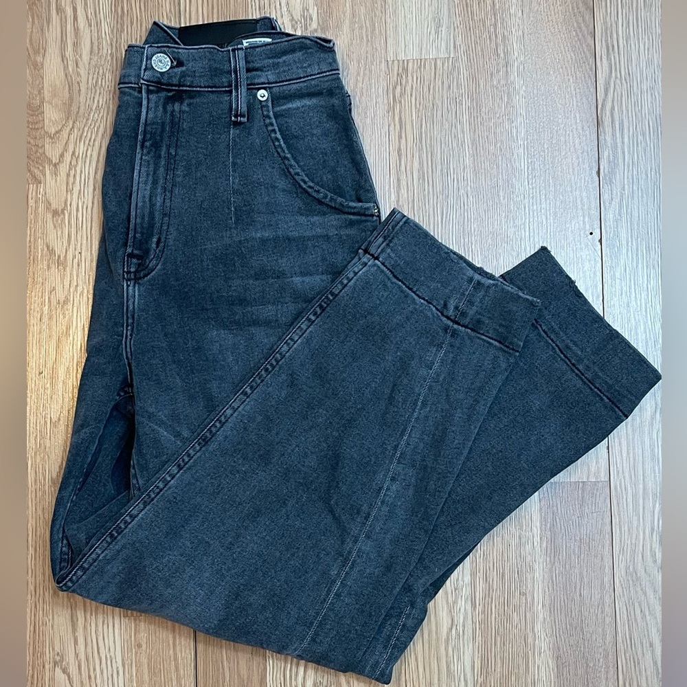 Rustic wash grey Jeans
